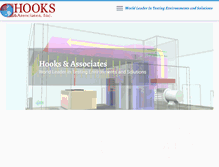 Tablet Screenshot of hooksassoc.com
